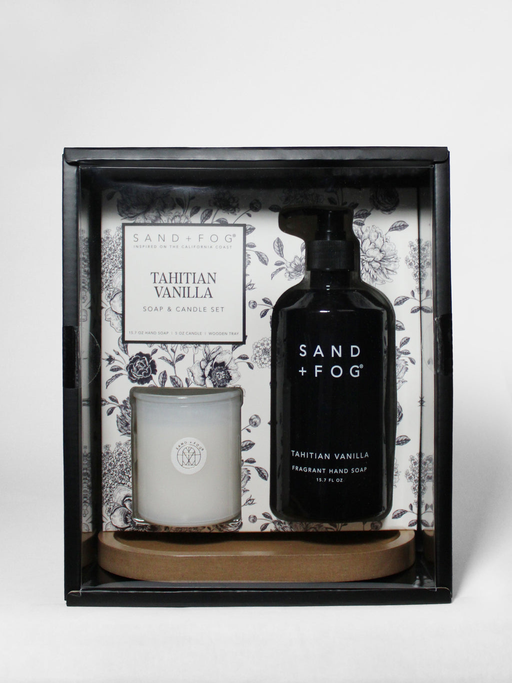 Soothing Tahitian Vanilla Hand Soap & Candle Set