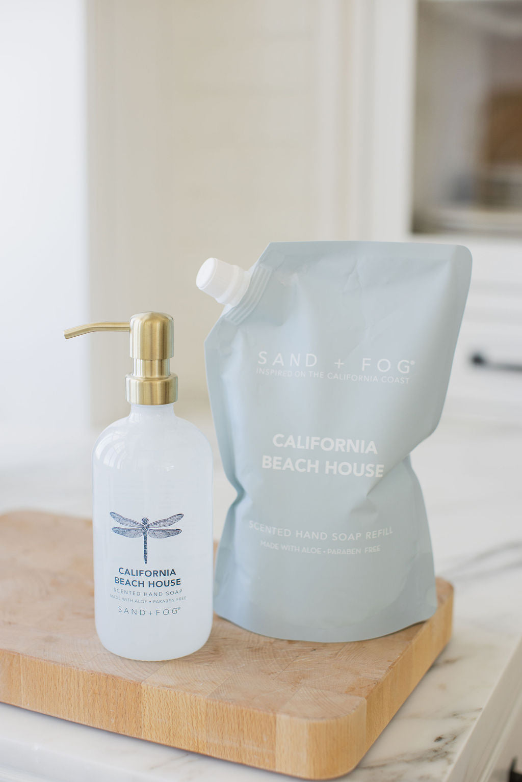 Soothing California Beach House 34 oz Liquid Hand Soap Refill Bag