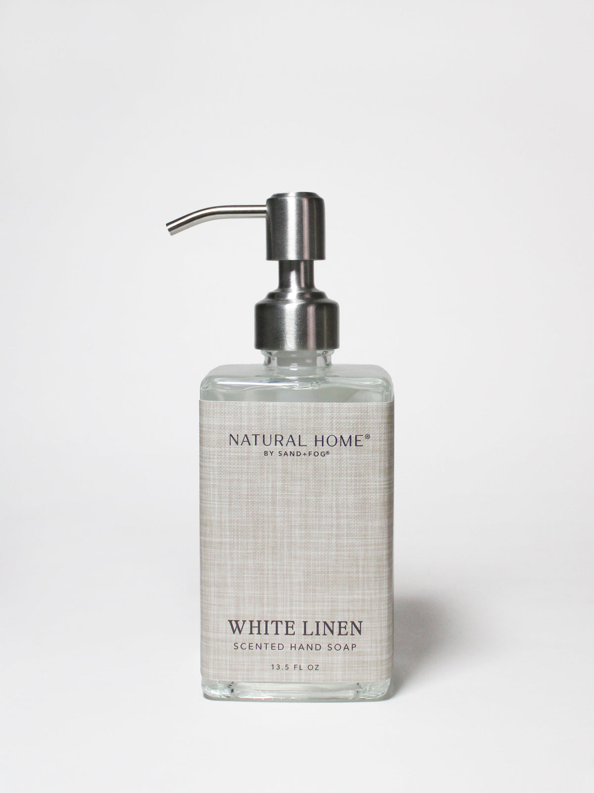 Soothing White Linen Natural Home 13.5 oz Liquid Hand Soap