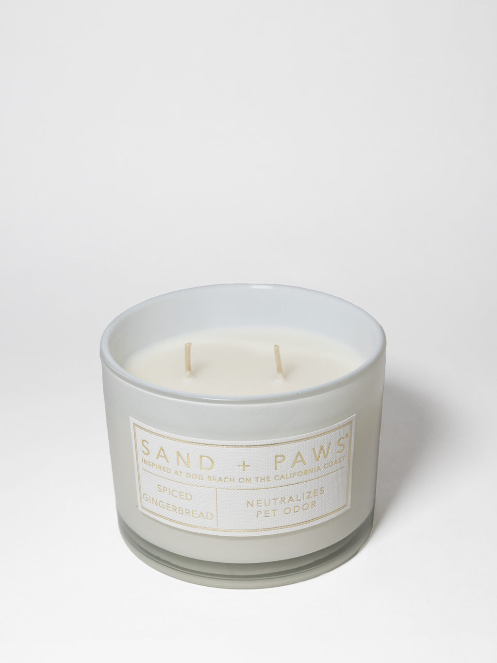 Aromatic Sand + Paws Spiced Gingerbread 12 oz scented candle